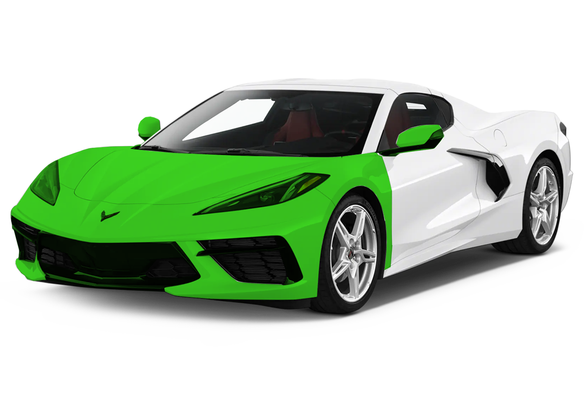 Corvette C8 Stingray with Full Front coverage